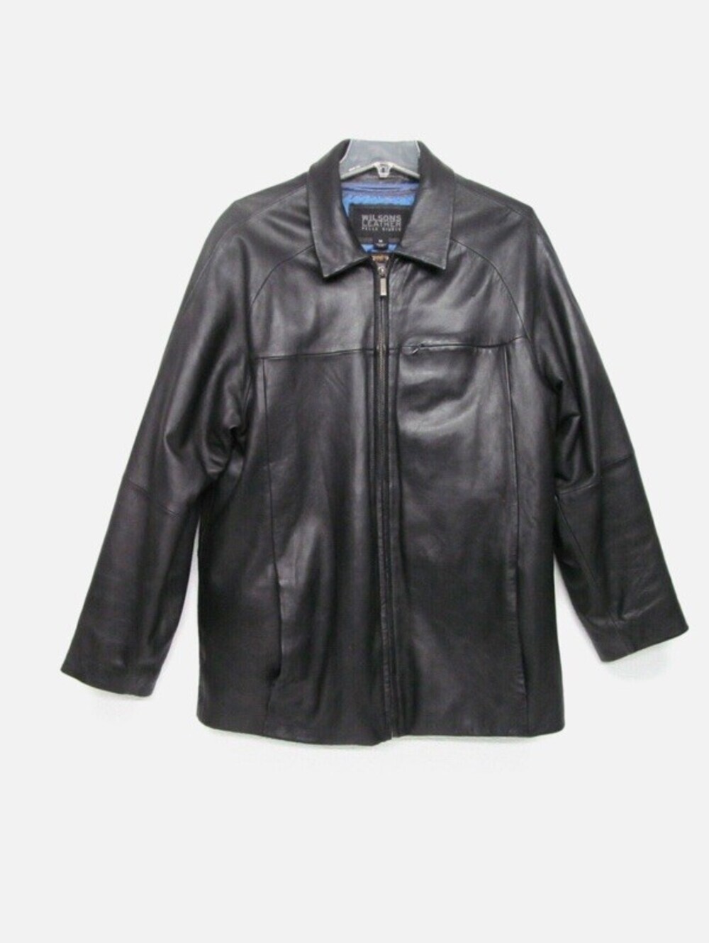 Wilsons Leather Pelle Studio Black Winter Jacket 3M Insulation Men's Size XL - Picture 2 of 8